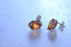 Mandarin Garnet Earrings - Alice & Chains Jewelry, Houston Jewelry Designer