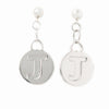 Heart Initial Earrings - Alice & Chains Jewelry, Houston Jewelry Designer