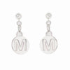 Heart Initial Earrings - Alice & Chains Jewelry, Houston Jewelry Designer